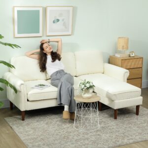 Canapé Modulaire Chenille Moderne avec Chaise Longue, Canapé en L, Canapé Amoureux, Canapé Modulaire, Canapé Sectionnel, Petit Canapé, Canapé Blanc, Canapé Chenille, Canapé Peluche, Canapé Blanc, Canapé d'Angle, Canapés Sectionnels